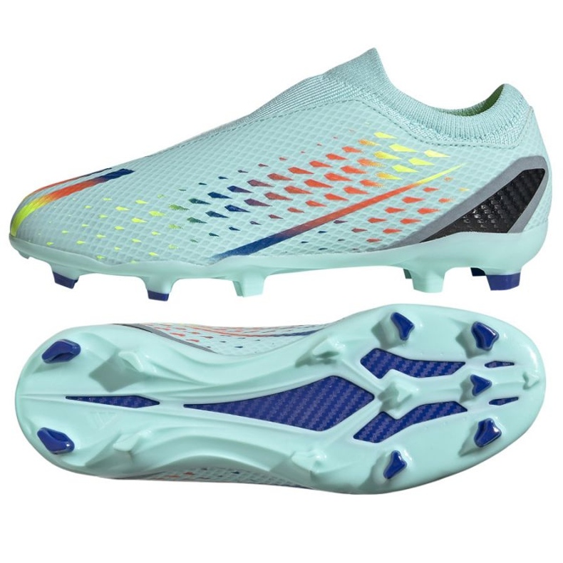 Adidas X Speedportal.3 Ll Fg Jr GW8472 futballcipő kék kék