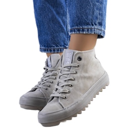 Szürke szigetelt tornacipő Big Star GG274070