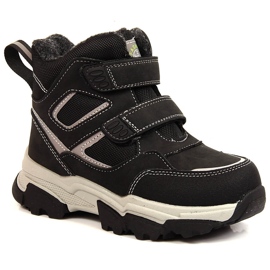 News Fiú téli csizma, birkagyapjú szigeteléssel, fekete Hírek