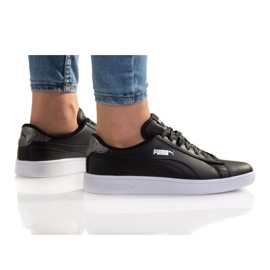 Puma Smash V2 Metallics Jr 386197 02 fekete Puma Smash V2 Metallics Jr 386197 02 fekete