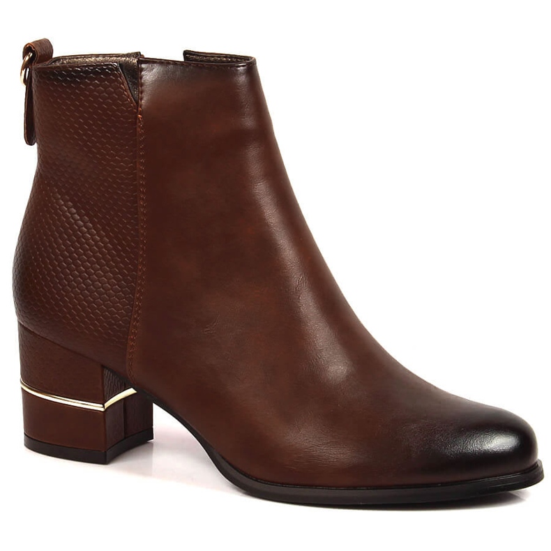 Női jodhpur csizma barna szigetelt oszlopon M. Daszyński