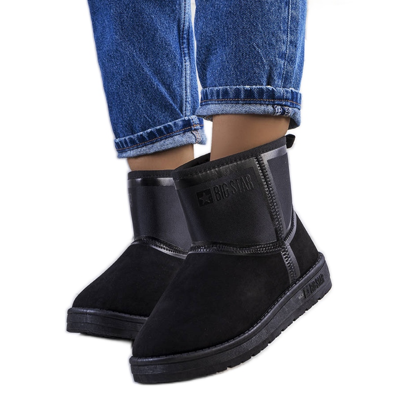 Big Star Női fekete hócsizma KK274614-906 Big Star Női fekete hócsizma KK274614-906