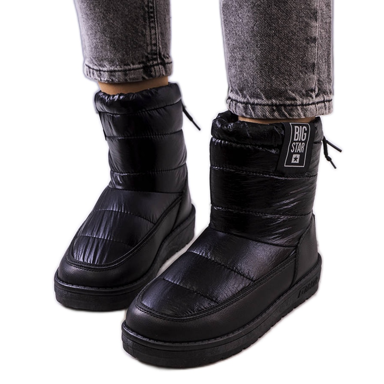 Big Star Fekete hócsizma II274120