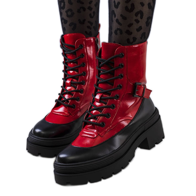 PA1 A vörös Norra csapdák fekete piros