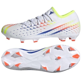 Adidas Predator Edge.3 L Fg M GW0995 futballcipő fehér fehér