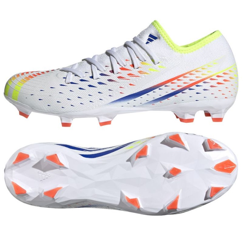 Adidas Predator Edge.3 L Fg M GW0995 futballcipő fehér fehér