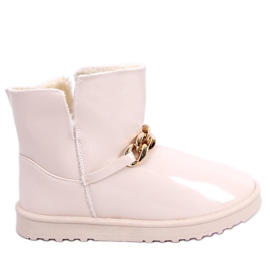 BM Lakkozott emusok Ollie Beige bézs