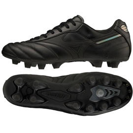 Mizuno Morelia Ii Elite Md M P1GA221260 futballcipő fekete fekete