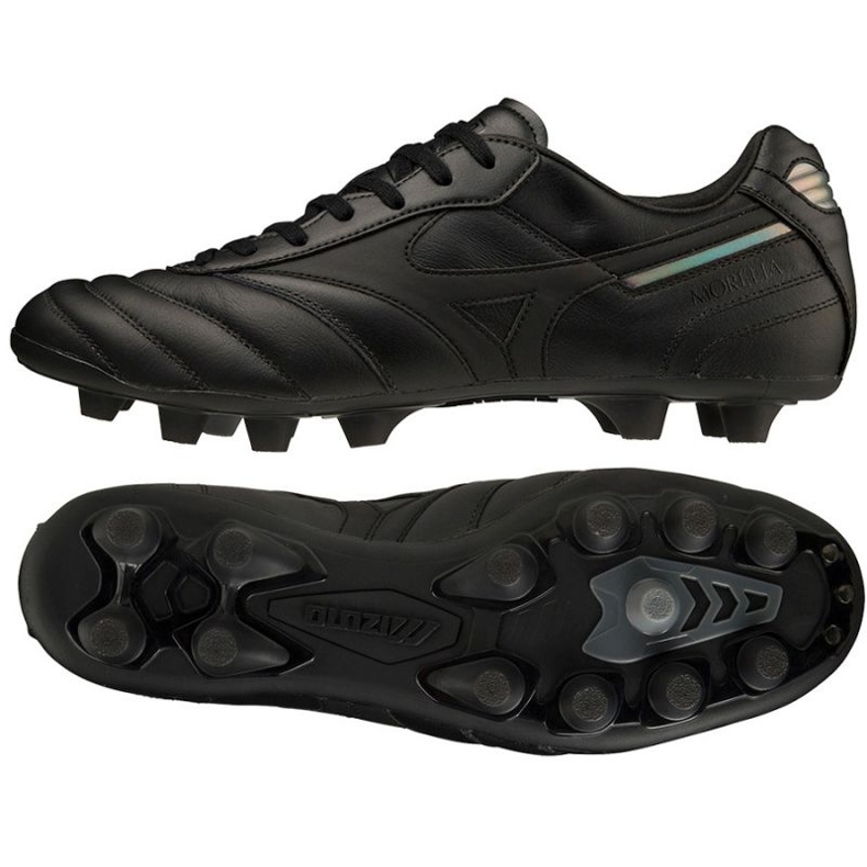 Mizuno Morelia Ii Elite Md M P1GA221260 futballcipő fekete fekete