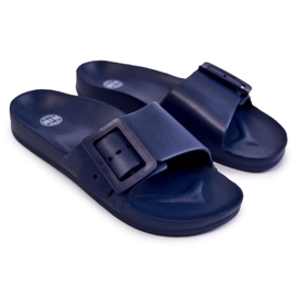 Női papucs csattal Big Star FF274A388 sötétkék Női papucs csattal Big Star FF274A388 sötétkék