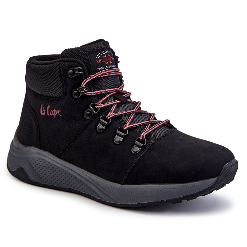 Férfi meleg túracipő Lee Cooper LCJ-22-31-1451 fekete