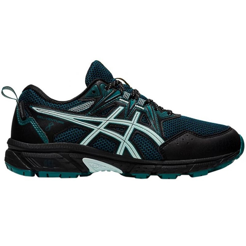 Asics Gel Venture 8 Waterproof W 1012A707 004 futócipő fekete zöld
