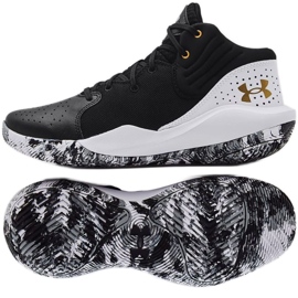 Under Armour Jet 21 kosárlabdacipő 3024260 006 fekete fekete