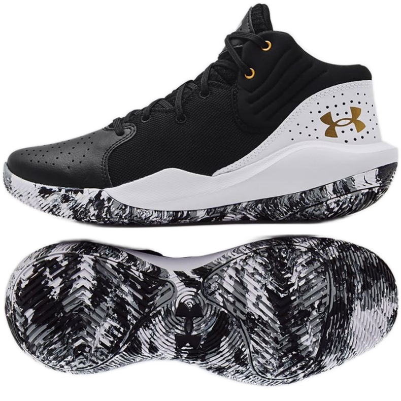 Under Armour Jet 21 kosárlabdacipő 3024260 006 fekete fekete