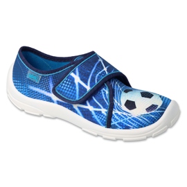 BEFADO S.A. Befado gyermek papucs 974y312 kék golyóval