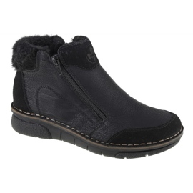 Rieker Booties cipő 73352-00 fekete