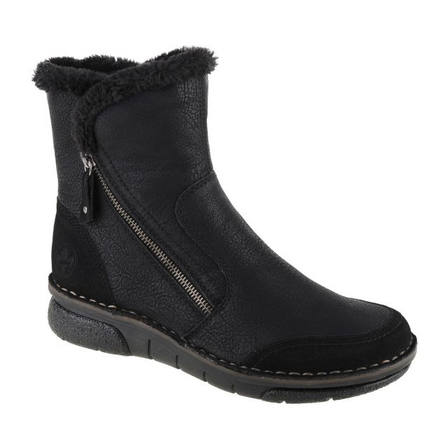 Rieker Booties W 73371-00 fekete