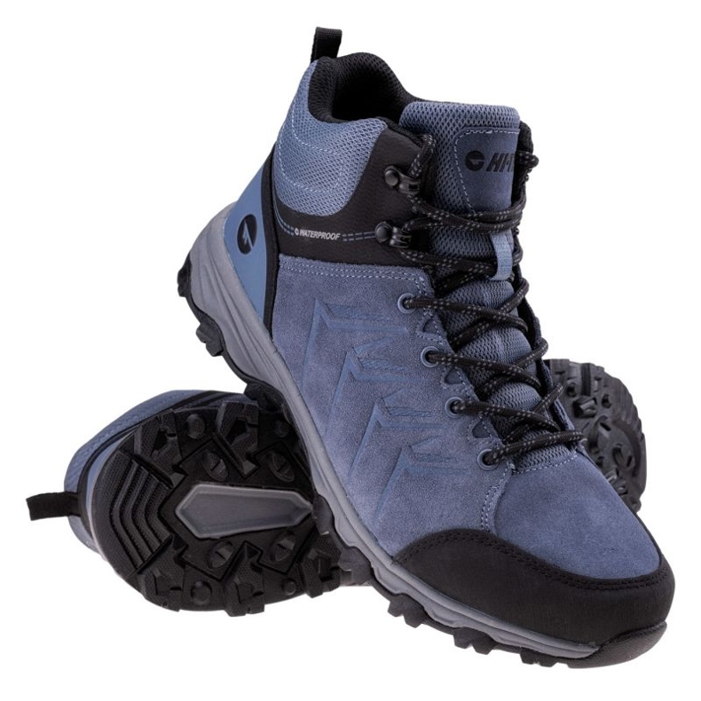 Hi-Tec Helone Mid Wp cipő 92800442373 kék