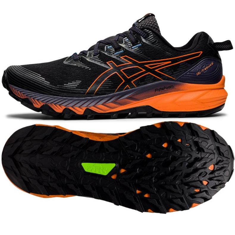 Asics Gel-Trabuco 10 M 1011B329 001 futócipő fekete
