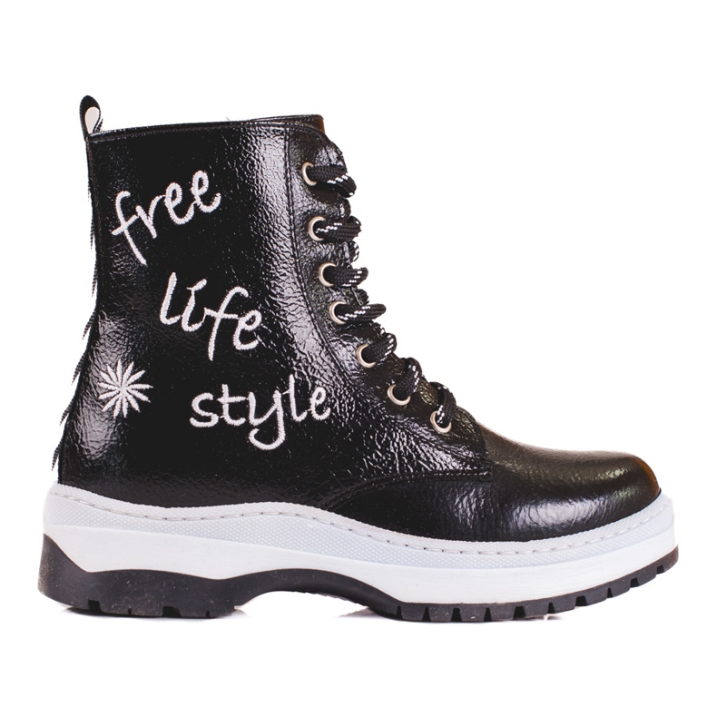 W. Potocki Fekete lány csizma a Potockitól