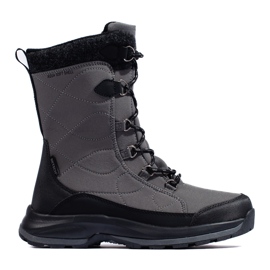 Női fűzős túracipő DK vízálló szürke