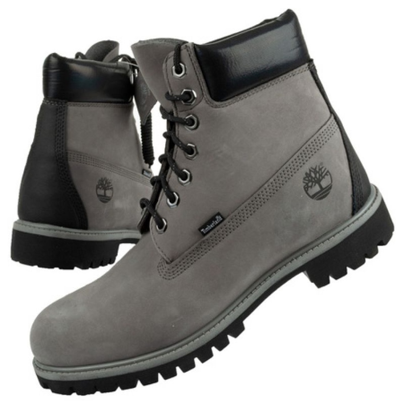 TIMBERLAND 6 TB0A2HMK-033 trekking cipő szürke