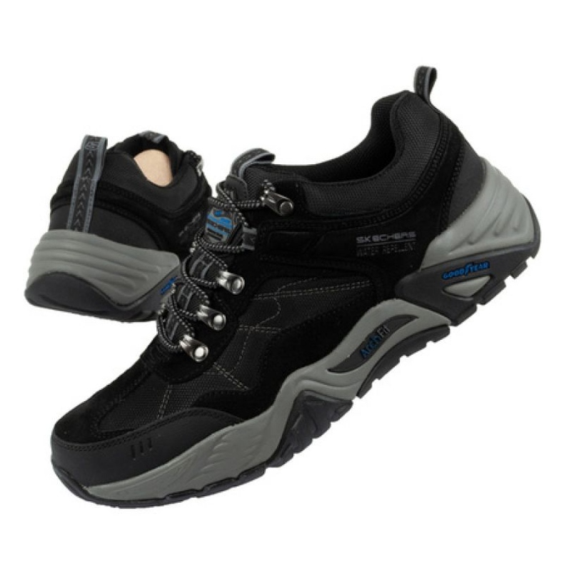 Trekking cipő Skechers M 204411 / BLK fekete