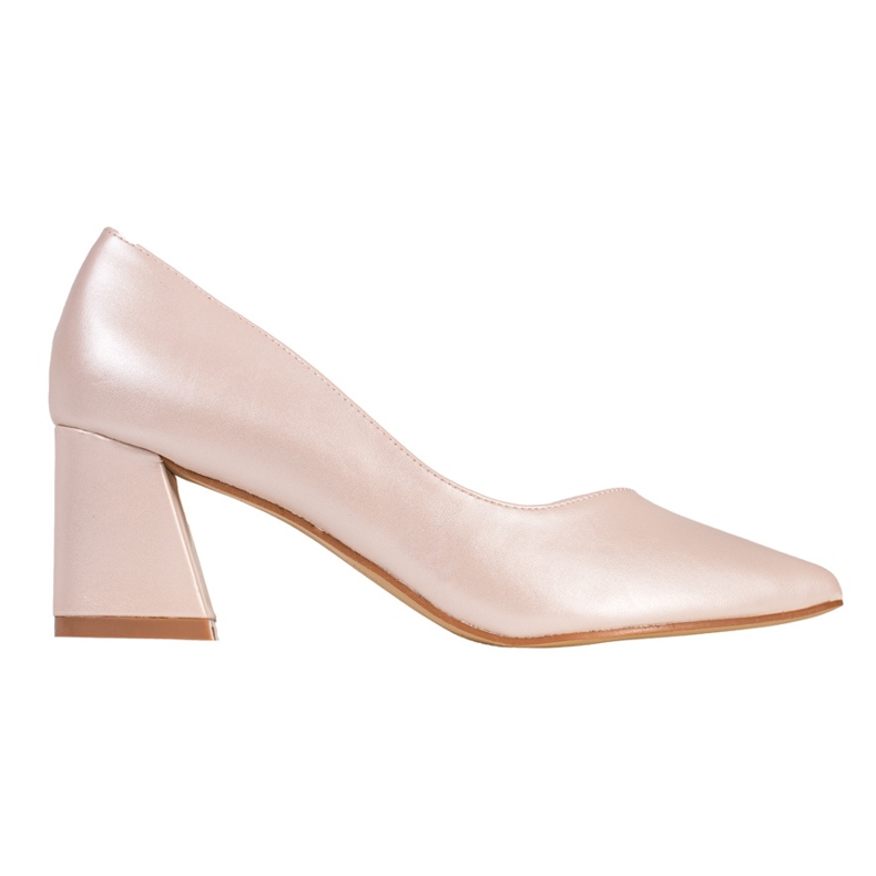 Női gyöngypumpák a Shelovet poszton bézs