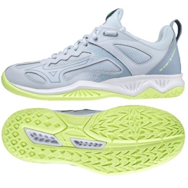 Mizuno SS22 Ghost Shadow W X1GB218002 kézilabda cipő kék kék