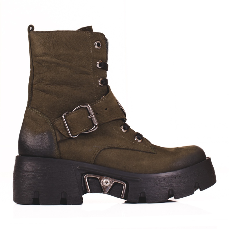 Shelovet női bőrmunkások zöld