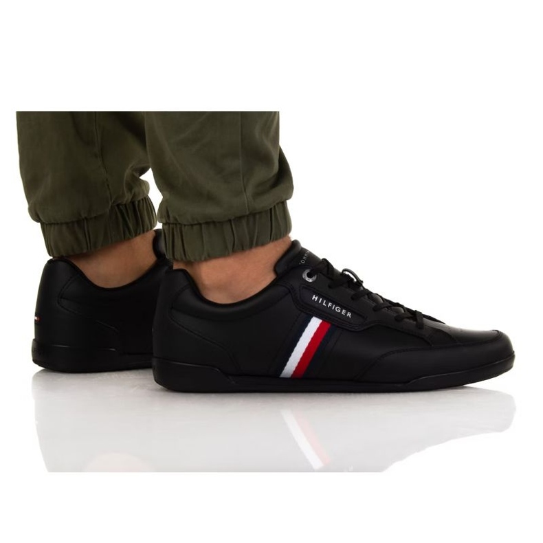 Cipők Tommy Hilfiger Classic Lo Cupsole bőr M FM0FM04277 Bds fekete