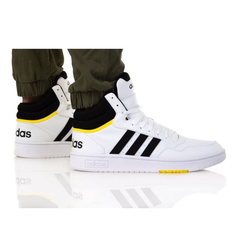 Adidas Hoops 3.0 Mid M GZ4533 cipő fehér