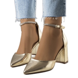 Arany pumpák Leighton cirkóniával aranysárga