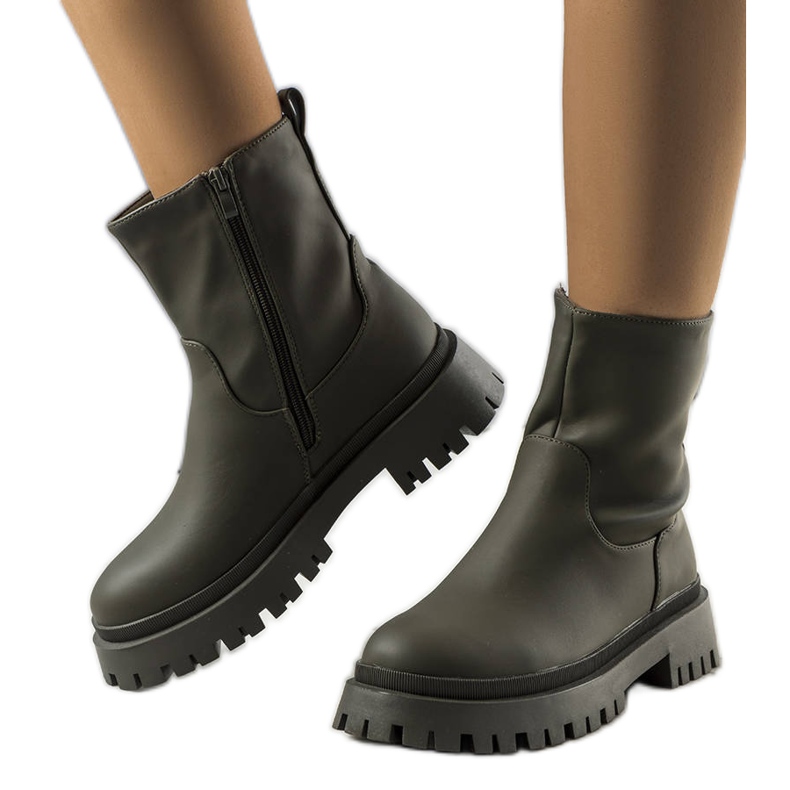 Bazsalikom zöld szigetelt csizma Bazsalikom zöld szigetelt csizma