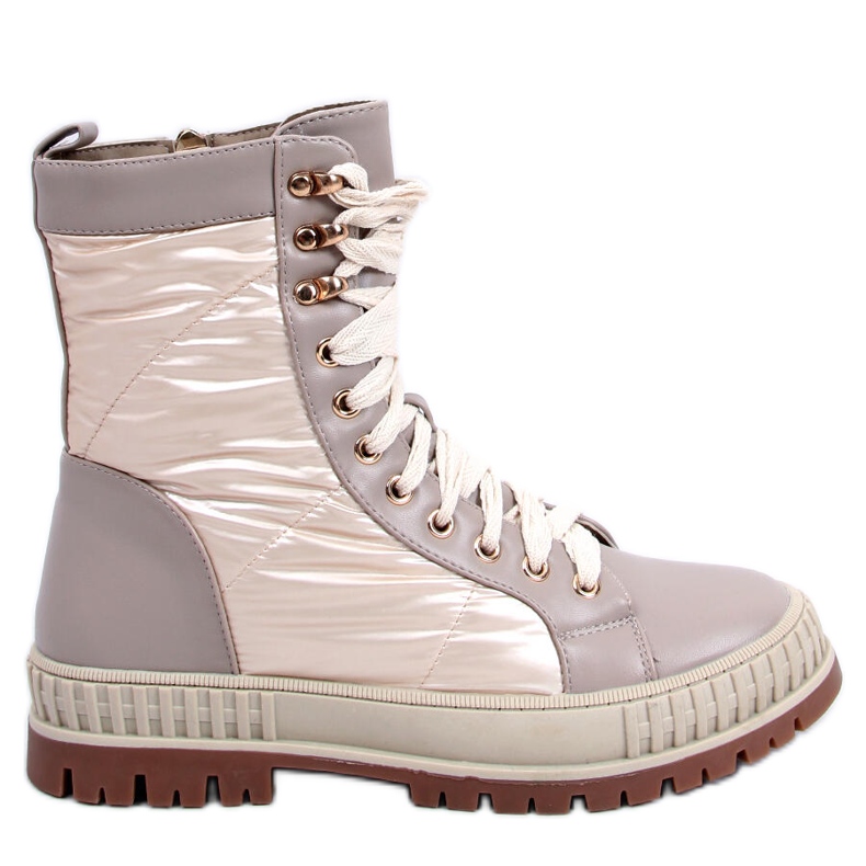 BM Aileen Beis fűzős tornacipő bézs