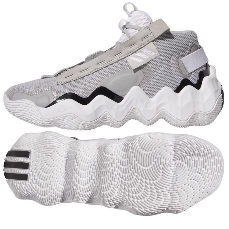 Adidas Exhibit B Wmns Mid GY8983 cipő szürke a szürke árnyalatai