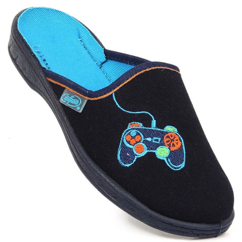 Befado Jr BEF40B otthoni papucs sötétkék