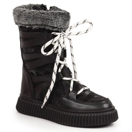 Prémes csizma Potocki W WOL123A fekete