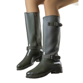 Zöld magas csizma Lahti