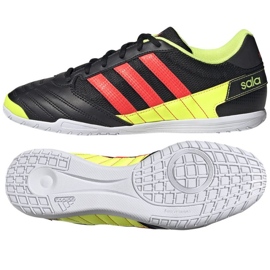 Adidas Super Sala M HR0151 futballcipőben fekete fekete