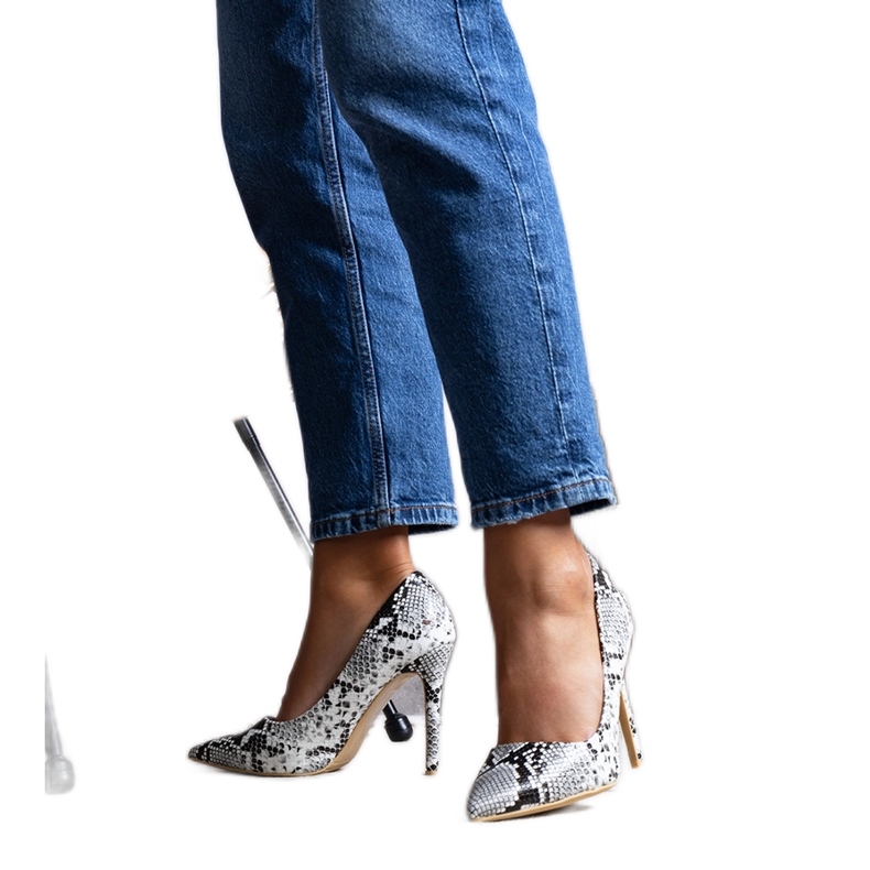 Ephrem fehér magassarkú