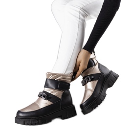 Ephraim aranyláncos hócsizma fekete Ephraim aranyláncos hócsizma fekete