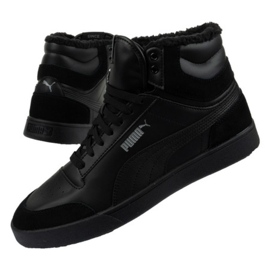 Puma Shuffle Mid téli cipő 387609 01 fekete