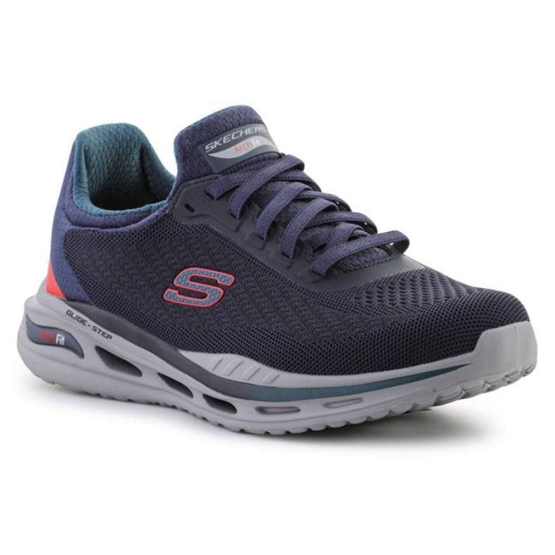 Skechers Arch Fit Orvan-Trayver cipő 210434-DKNV kék
