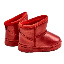 Szigetelt gyerek hócsizma Red Scooby piros Szigetelt gyerek hócsizma Red Scooby piros