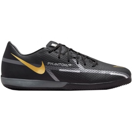 Nike Phantom GT2 Academy Ic M DC0765-007 futballcipő fekete fekete