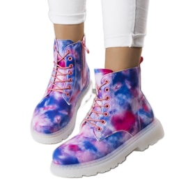 Színes hőszigetelt csizma az Amarel márkától kék