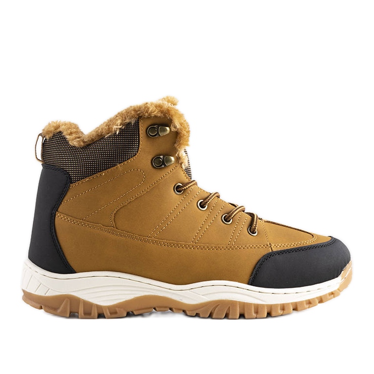 Ibolyabarna szigetelt csizma