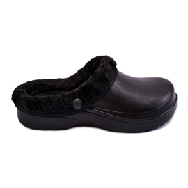 PM2 Női hab meleg papucs Crocs Black Cova fekete