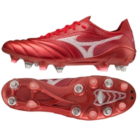 Mizuno Morelia Neo Iii ß Elite Mix M P1GC229160 futballcipő piros narancs és vörös